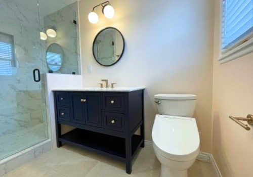 10 - custom painted vanity